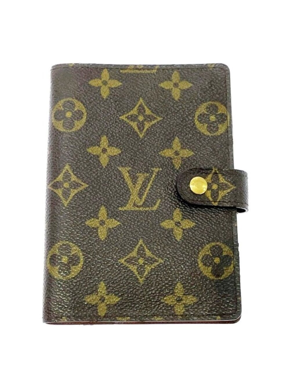 Louis Vuitton Monogram Agenda PM Cover Brown